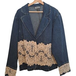 BEREK vintage jean jacket 2XL EUC